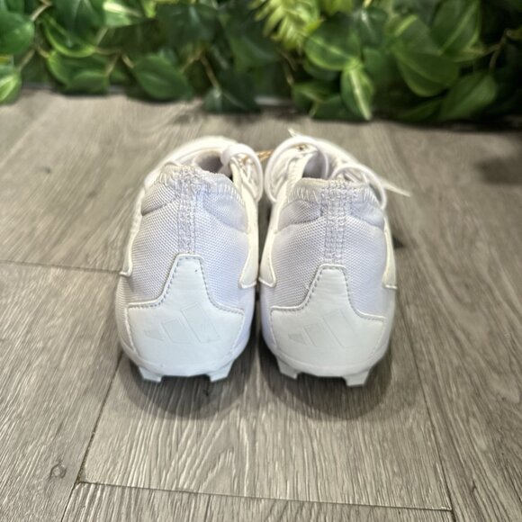 Adidas Predator Accuracy.3 FG Soccer Cleats Shoes White FZ6108 Youth Size 2.5 - Picture 5 of 9